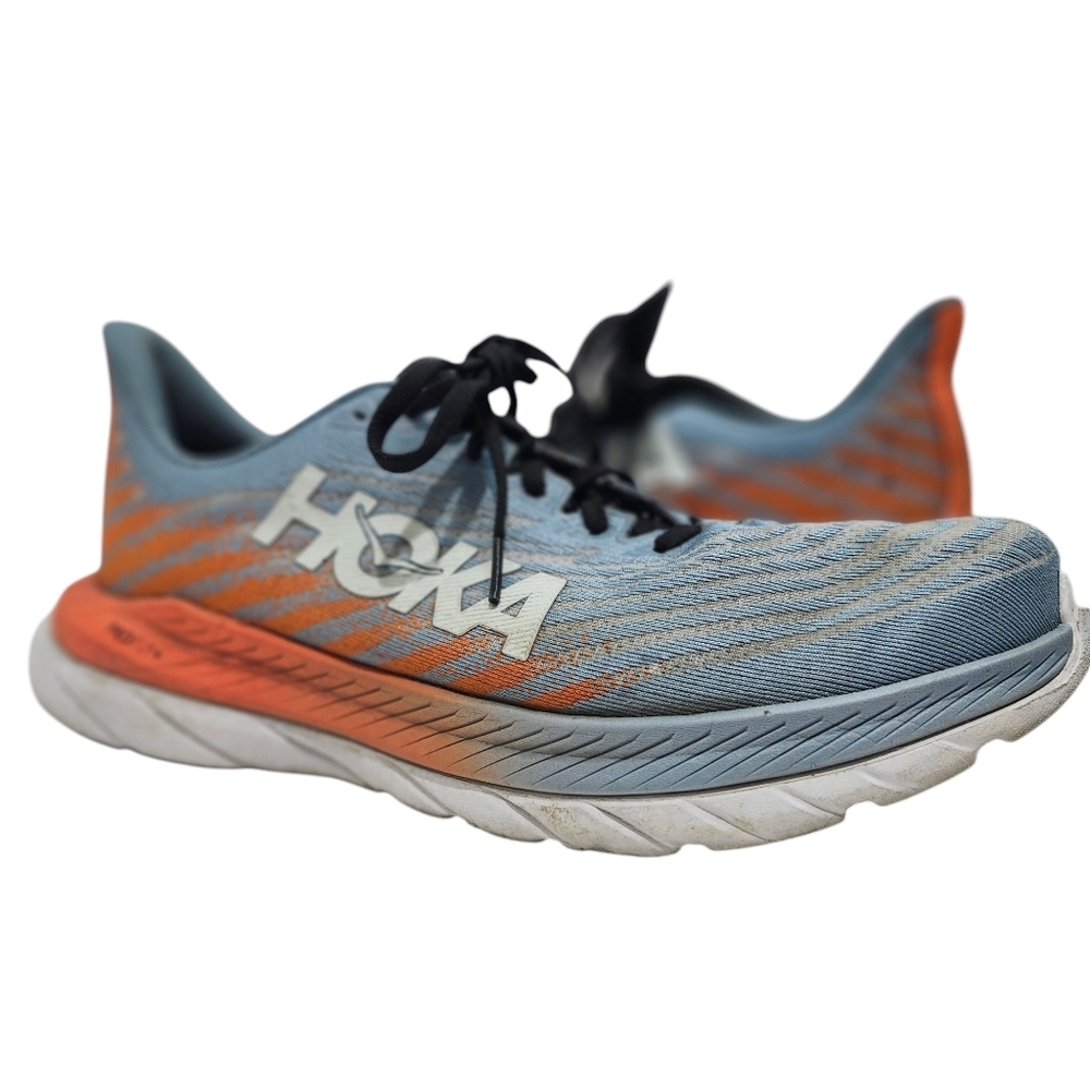 Hoka One One Mach 5 Men Running Shoes Mountain Spring Puffin Size 10D Breathable